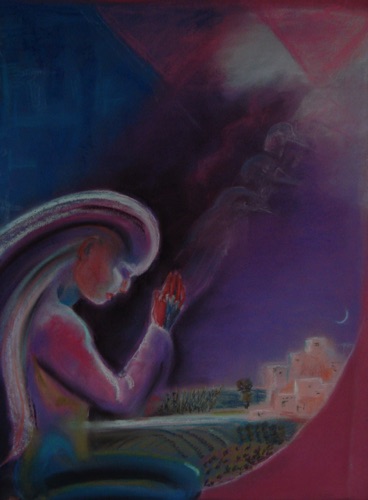 Creating the Pueblo
Pastel on paper
26 x 20 Creating the Pueblo
Pastel on paper
26 x 20